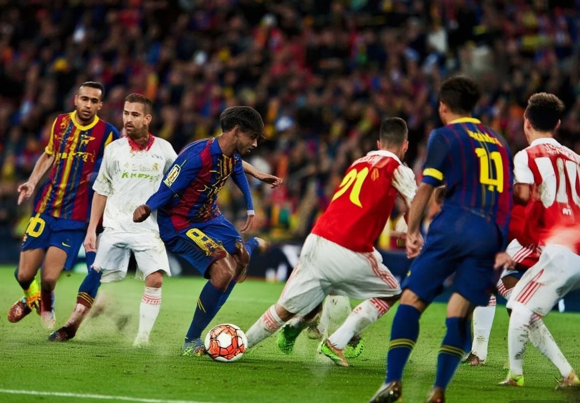 2019年巴塞罗那VS马德里：巅峰对决控球与反击战术解析(图2)